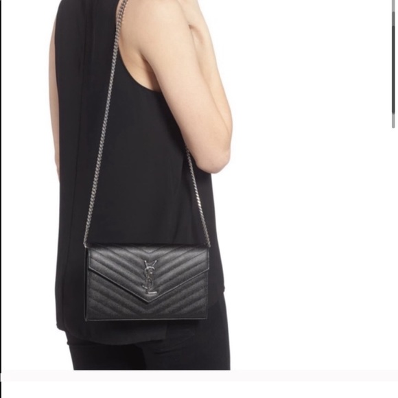 NWT YSL wallet on a chain - Picture 3 of 12